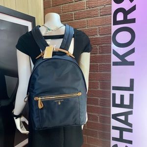 Michael Kors Nylon Kelsey Backpack Admiral/Navy